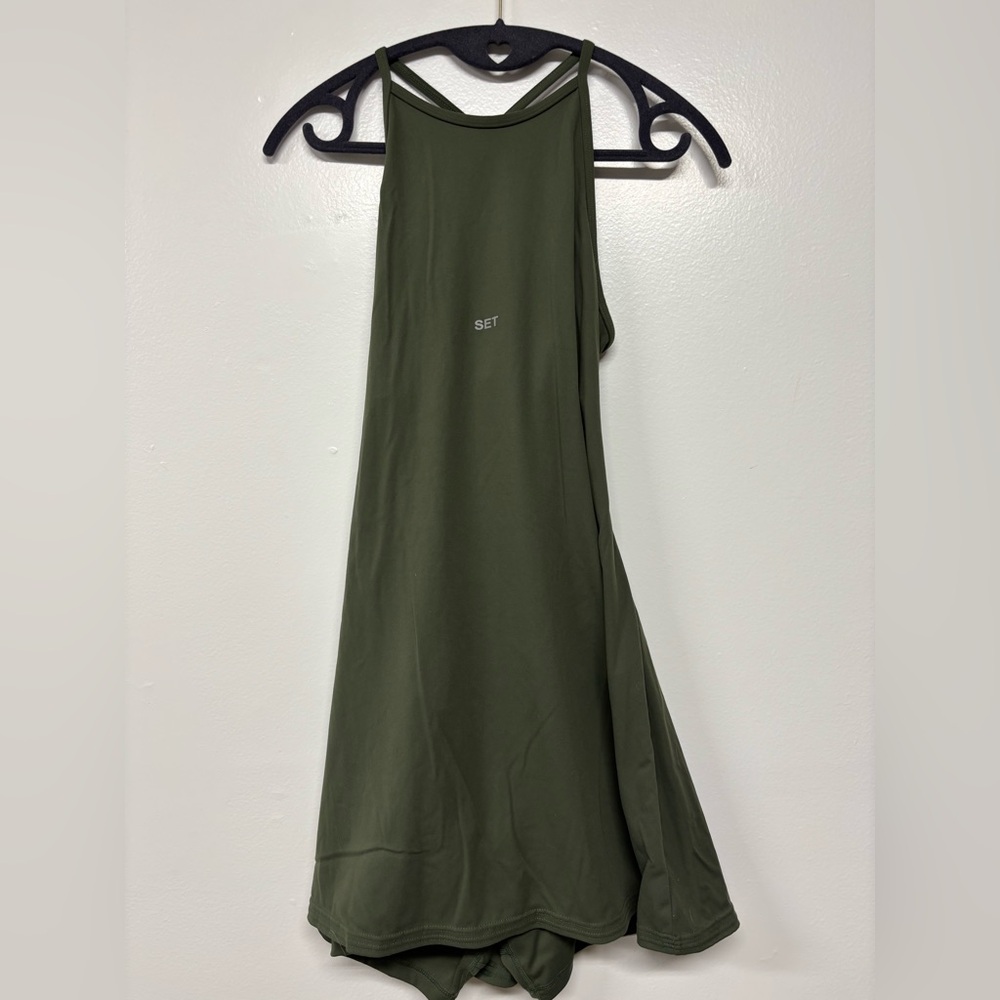 SET Active Olive Mini Dress
